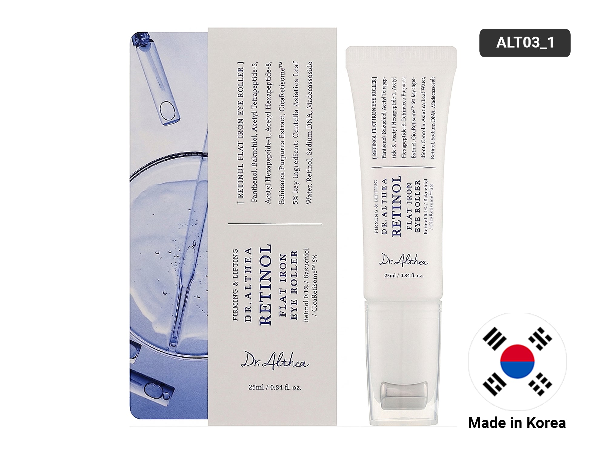 Dr. Althea Retinol Flat Iron Eye Roller 25ml